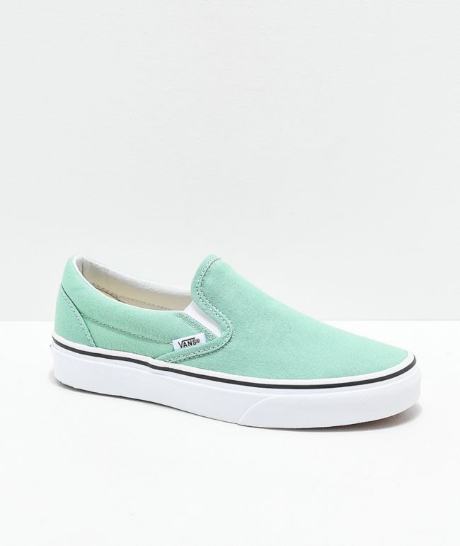 mint green van